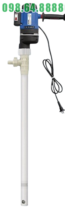 Bơm hút dung dịch ăn mòn thùng phuy JDT-3000W-PTFELG