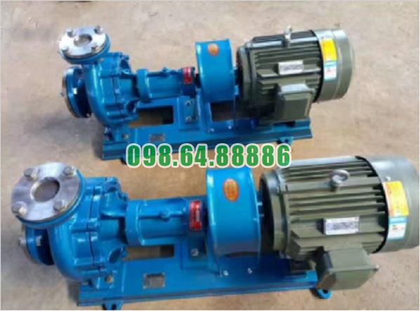 Bơm tuần hoàn dầu tải nhiệt RY100-65-200 lưu lượng 100 m3/h, cột áp 50 m, công suất 22 kW