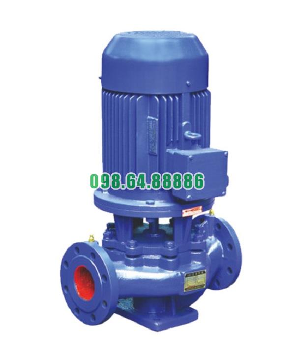 Máy bơm lùa trục đứng, bơm đồng trục đứng ISG100-250A, IRG100-250A 30kw, 93.5m3, 70m
