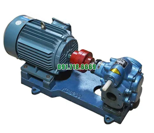 Bơm bánh răng KCB200 gang thép áp suất 3.3 Bar lưu lượng 12 m3